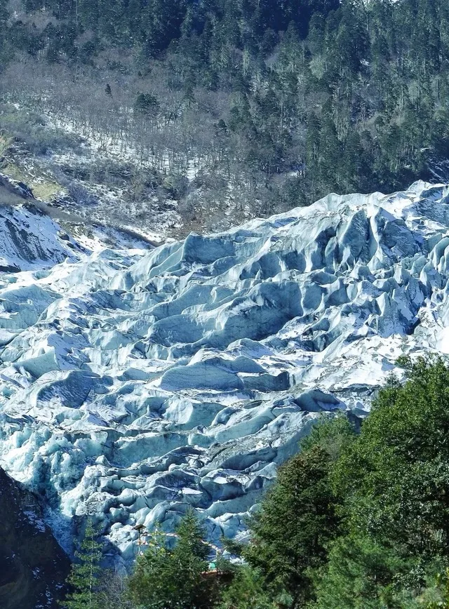 Half-Day Mingyong Glacier Hike from Deqin Yunnan · 3/4